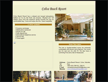 Tablet Screenshot of colvabeachresortgoa.com